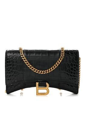Balenciaga Shiny Calfskin Crocodile #382894B89B